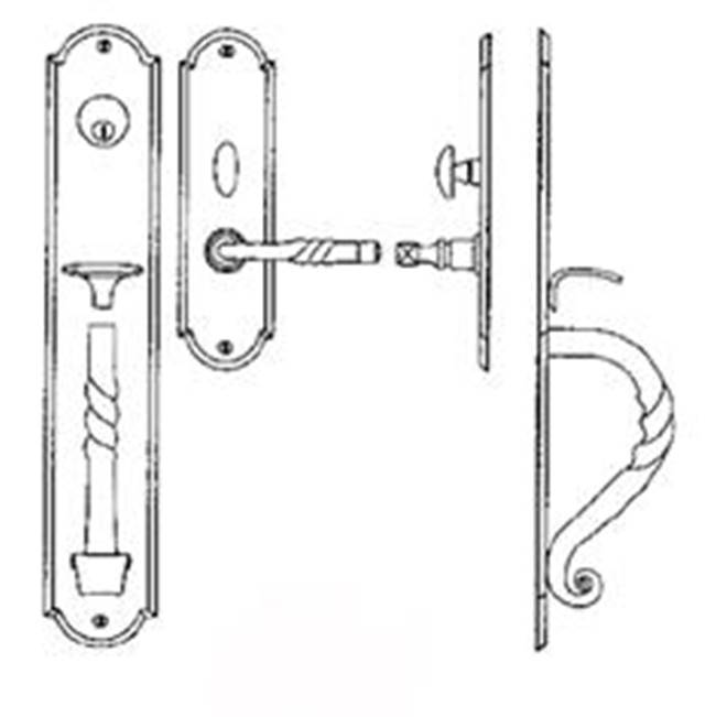 Entrance Handle Set - Trim set without mechanism