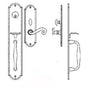 Bouvet - Entrance Handle Set - Trim set without mechanism - Pewter 012