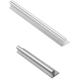 Bouvet - Cabinet Pull - Mat Aluminium 066