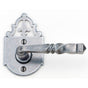 Bouvet - 2005 Rosette set - Complete tubular passage set for 1 3/4'' door - Pewter 012