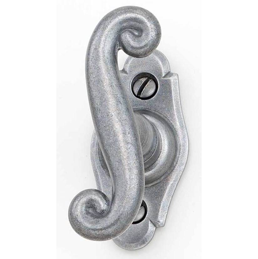 Bouvet - KAquitaine knob on Plate - Pewter 012