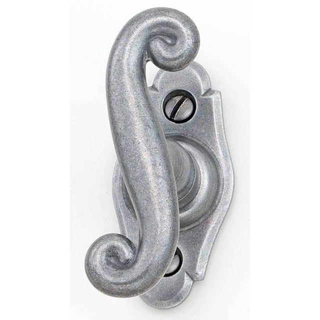 Bouvet - KAquitaine knob on Plate - Pewter 012