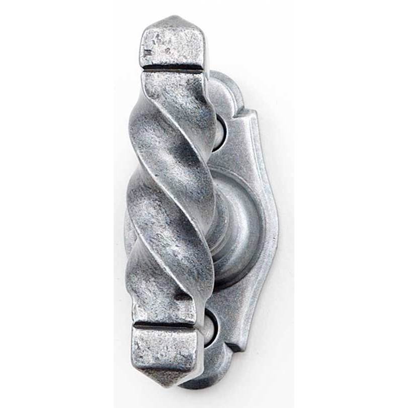 Bouvet - Knob on Plate Bourgogne - Pewter 012