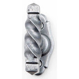 Bouvet - Knob on Plate Bourgogne - Pewter 012