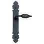 Bouvet - Clery Lever Set - Complete tubular passage set for 1 3/4'' door - Pewter 012