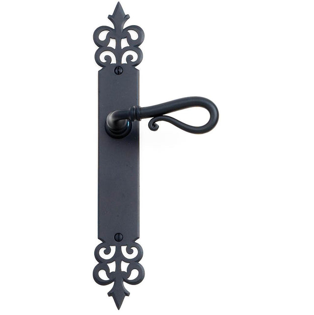 Bouvet - Richelieu Lever Set - Complete single profile cylinder set for 1 3/4'' door - Satin Antique Brass 056