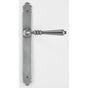 Bouvet - Languedoc Narrow Escutcheon Lever Set - Passage trim set without mechanism - Satin Antique Brass 056