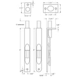 Flush Bolt