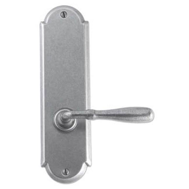 Bouvet - Interior Escutcheon Set - Complete passage set - Pewter 012