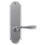 Bouvet - Interior Escutcheon Set - Complete privacy set - Pewter 012