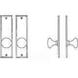 Interior Escutcheon Set - Complete single dummy set