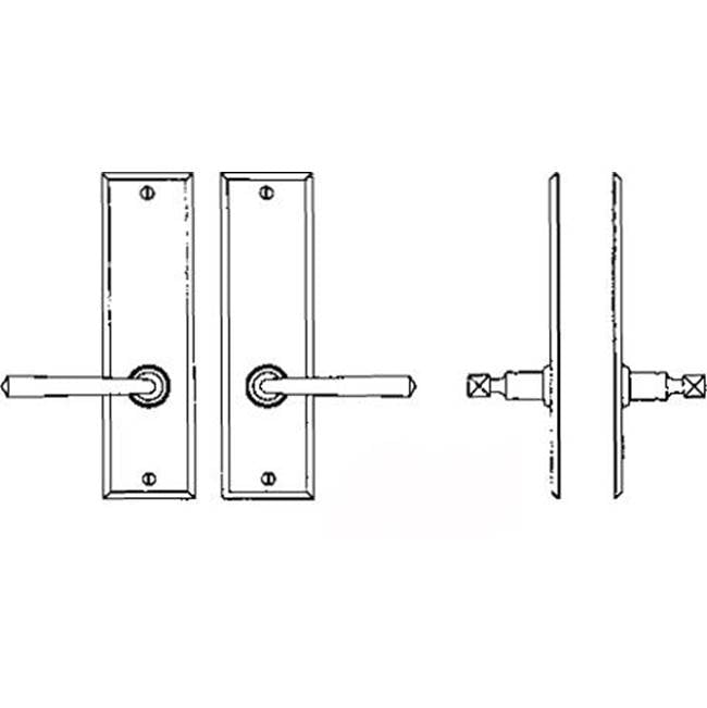 Interior Escutcheon Set - Complete passage set