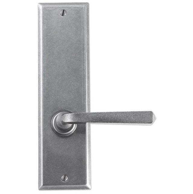 Bouvet - Interior Escutcheon Set - Complete privacy set - Pewter 012