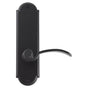 Bouvet - Interior Escutcheon Set - Complete single dummy set - Pewter 012
