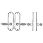 Bouvet - Interior Escutcheon Set - Complete single dummy set - Pewter 012