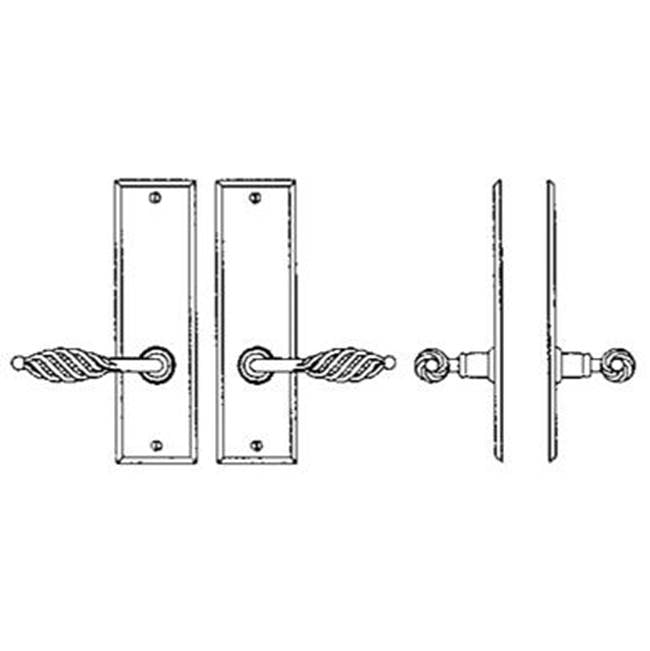 Interior Escutcheon Set - Complete passage set