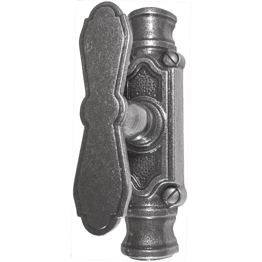 Bouvet - Cremone with 4300 Knob - Pewter 012