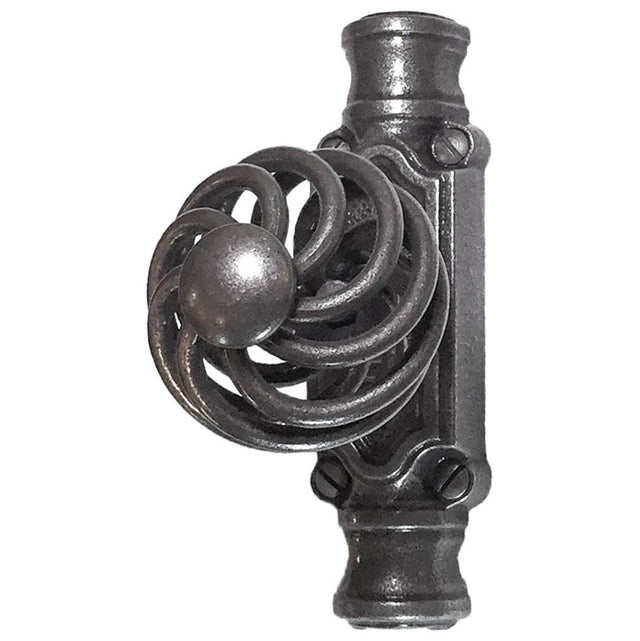 Bouvet - Cremone with 4043 Knob - Pewter 012