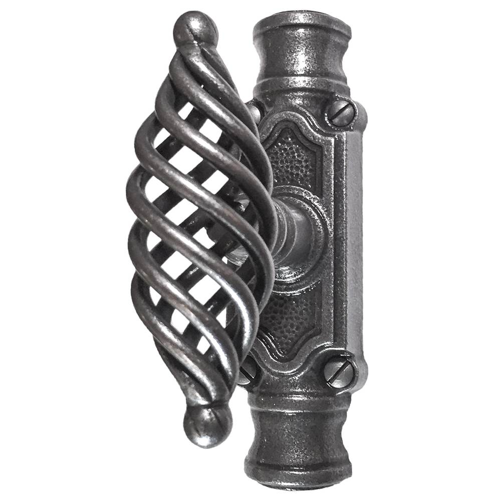 Bouvet - Cremone with 4070 Knob - Pewter 012