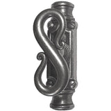 Bouvet - Cremone with 4100 Knob - Pewter 012