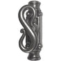 Bouvet - Cremone with 4100 Knob - Pewter 012