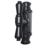 Bouvet - Cremone with 4140 Knob - Pewter 012