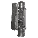 Bouvet - Cremone with 4495 Knob - Pewter 012