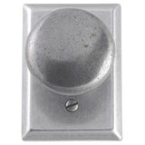 Bouvet - Knob set on rosette - Complete full dummy set - Pewter 012