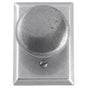Bouvet - Knob set on rosette - Complete passage set - Pewter 012
