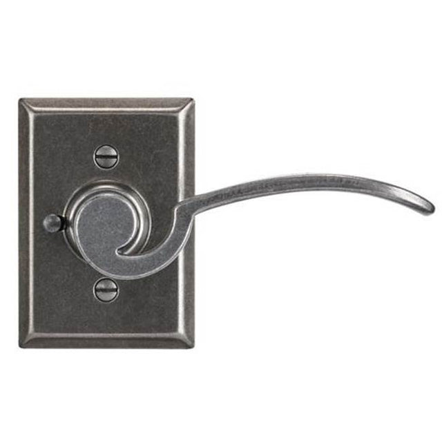 Bouvet - Lever set on rosette - Complete single dummy set - Pewter 012