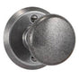 Bouvet - Knob set on rosette - Complete passage set - Pewter 012