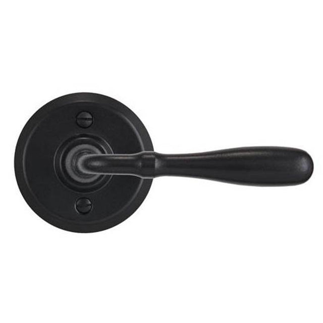 Bouvet - Lever set on rosette - Complete passage set - Pewter 012