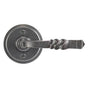 Bouvet - Lever set on rosette - Complete passage set - Pewter 012