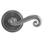 Bouvet - Lever set on rosette - Complete full dummy set - Pewter 012