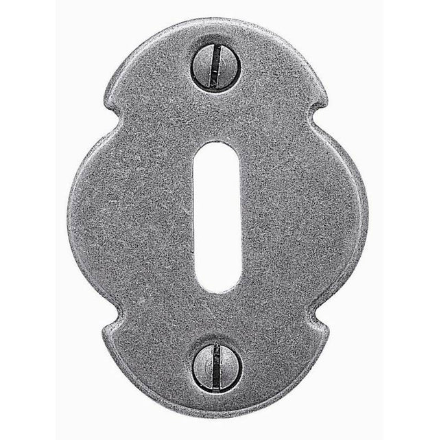 Bouvet - Key Hole Back Plate - Pewter 012