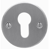 Bouvet - Cylinder Hole Rosette - Pewter 012