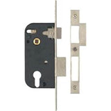 Bouvet - Cylinder Mortise Lock - Satin Nickel 044