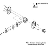 Single cylinder Dead Bolt