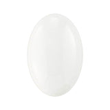 Oval porcelain button