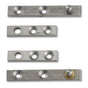 Bouvet - Straight Cabinet Pivot Hinge - Natural Steel 003