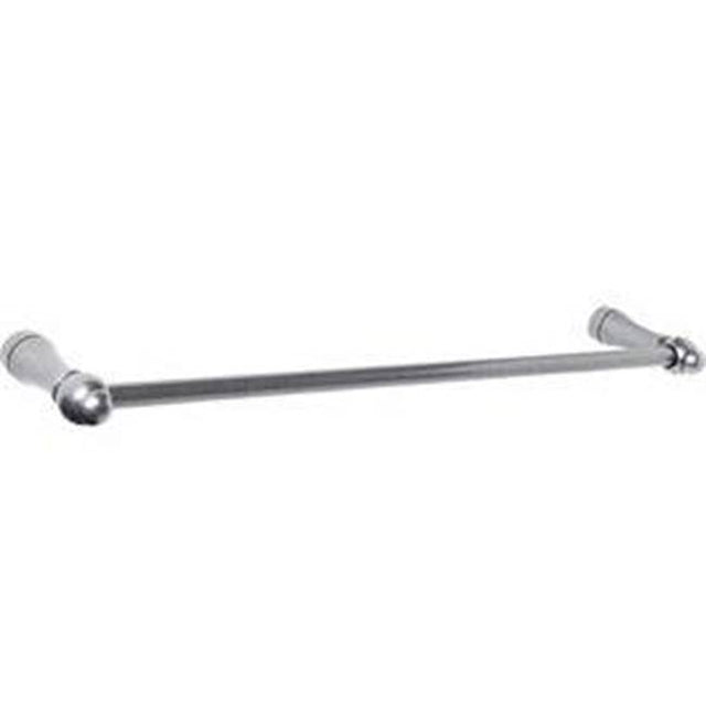 Bouvet - Towel Bar (without rosettes) - Pewter 012