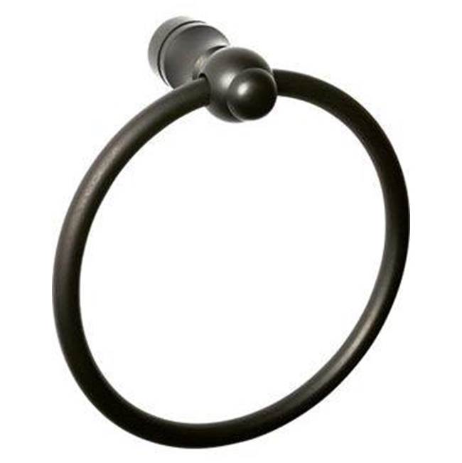 Bouvet - Towel Ring (without rosette) - Pewter 012