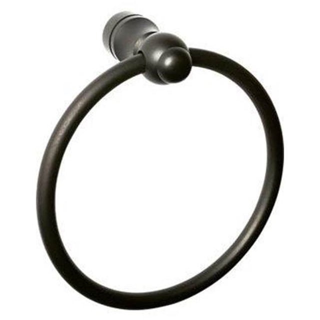 Bouvet - Towel Ring (without rosette) - Pewter 012