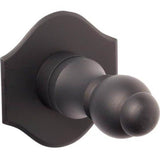 Bouvet - Robe Hook 6107 with 1404 Rosette - Pewter 012