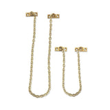 Bouvet - Chest Chain - Polished Brass 052