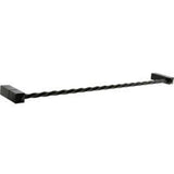 Bouvet - Towel bar (without rosettes) - Pewter 012