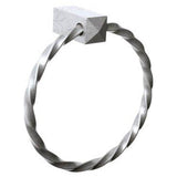 Bouvet - Towel Ring (without rosette) - Pewter 012