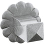 Bouvet - Robe Hook 6207 with 1409 Rosette - Pewter 012
