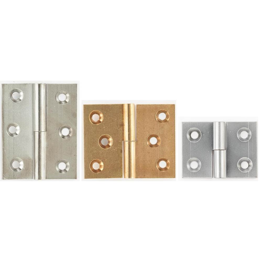 Bouvet - Cabinet Paumelle Hinge - Satin Chrome 040
