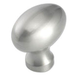 Bouvet - Oval Cabinet Knob - Satin Nickel 044